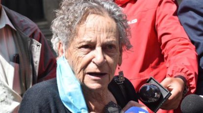 Marcha indígena por tierra y territorio liderada por Amparo Carvajal