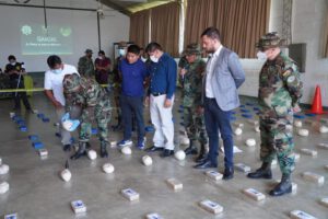 Cocaína secuestrada por la Felcc