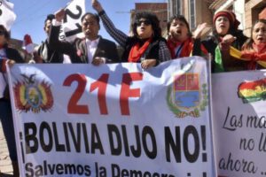 Plataformas 21F solicitan garantías al Gobierno y a la Policía