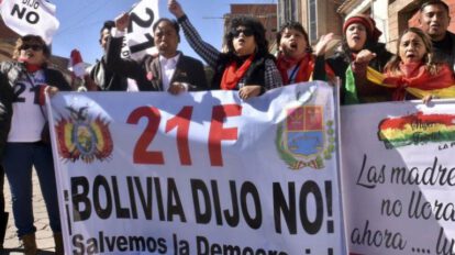 Plataformas 21F solicitan garantías al Gobierno y a la Policía