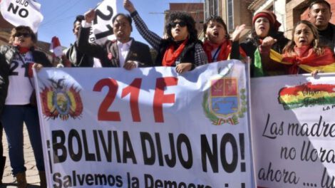 Plataformas 21F solicitan garantías al Gobierno y a la Policía