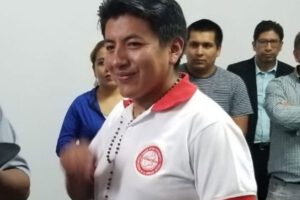 Líder cívico Marco Antonio Pumari