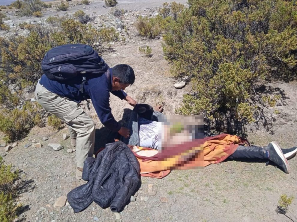 Muerte del taxista en Challapata