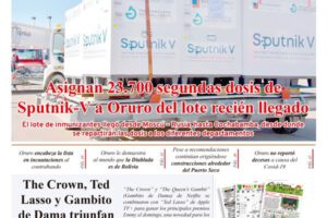 Edición impresa La Patria del 20 de septiembre de 2021