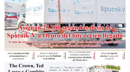 Edición impresa La Patria del 20 de septiembre de 2021
