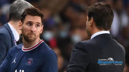 Pochettino sustituye a Messi en el PSG