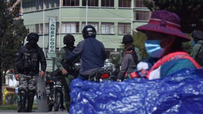 La intervención policial en Adepcoca tras la desaparición de Armin Lluta
