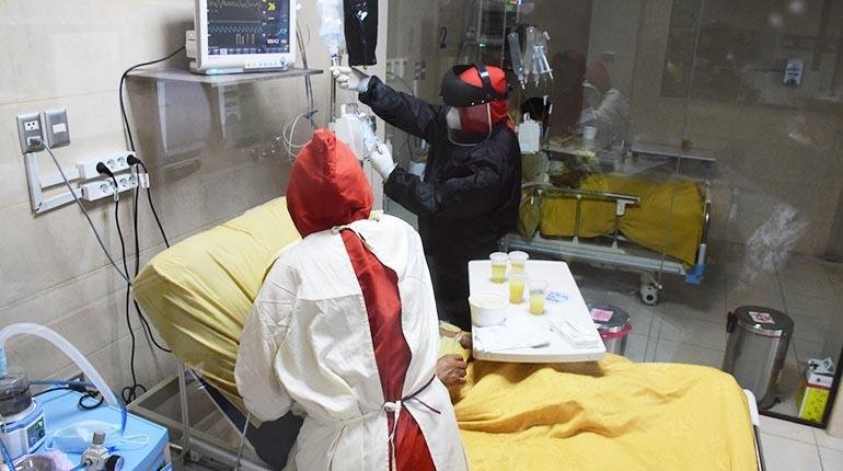 Pacientes en UTI no vacunados por Covid-19