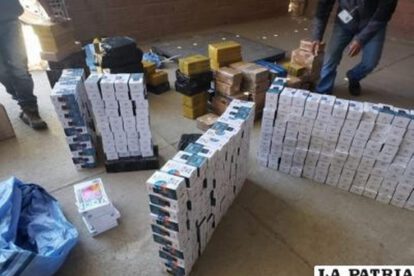 Incautaciones al contrabando en Oruro y La Paz