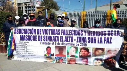 Familiares de las víctimas de Senkata piden fianza para que Añez se defienda en libertad