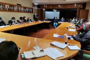 Área no urbanizable de tierras fiscales en Oruro