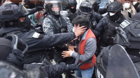 Liberación del periodista Carlos Quisbert