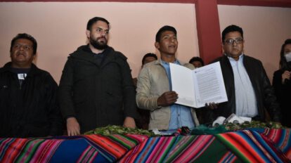 Mercado de la coca en Villa Fátima