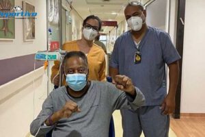 Pelé recuperación hospital