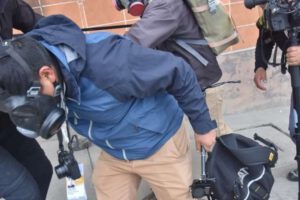 Explosión que afectó a periodistas durante conflictos cocaleros en La Paz