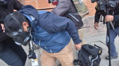 Explosión que afectó a periodistas durante conflictos cocaleros en La Paz