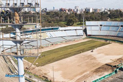Estadio Centenario preparado para finales de la Sudamericana y Libertadores