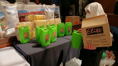 Lotería Nacional entrega insumos médicos y víveres al Hogar de Ancianos