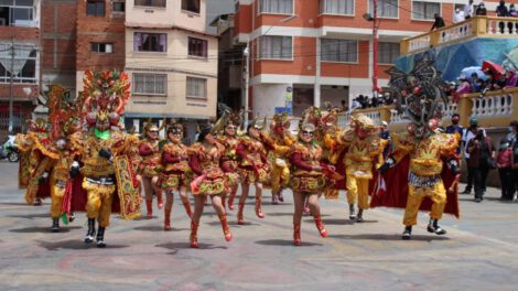 Diablada en defensa de su patrimonio cultural