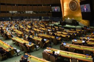 Deuda externa Bolivia en la 76º Asamblea General de la ONU