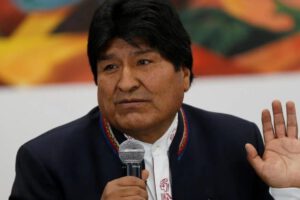 Evo Morales asegura que el gobierno de Áñez está destruyendo la economía
