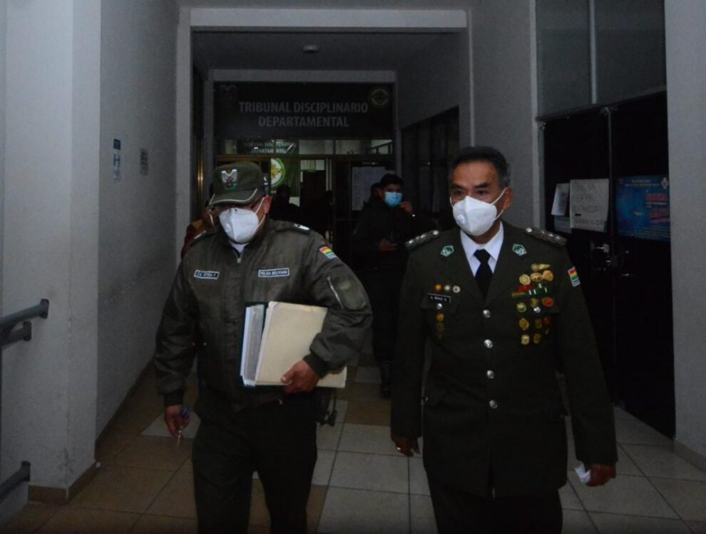 Coronel Aníbal Rivas acusado por el motín policial de 2019