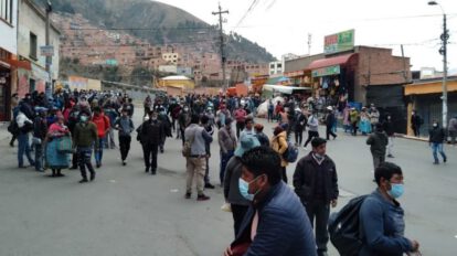 conflicto de Adepcoca entre policías y cocaleros