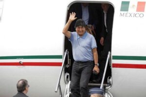 Evo Morales refugiado en Argentina