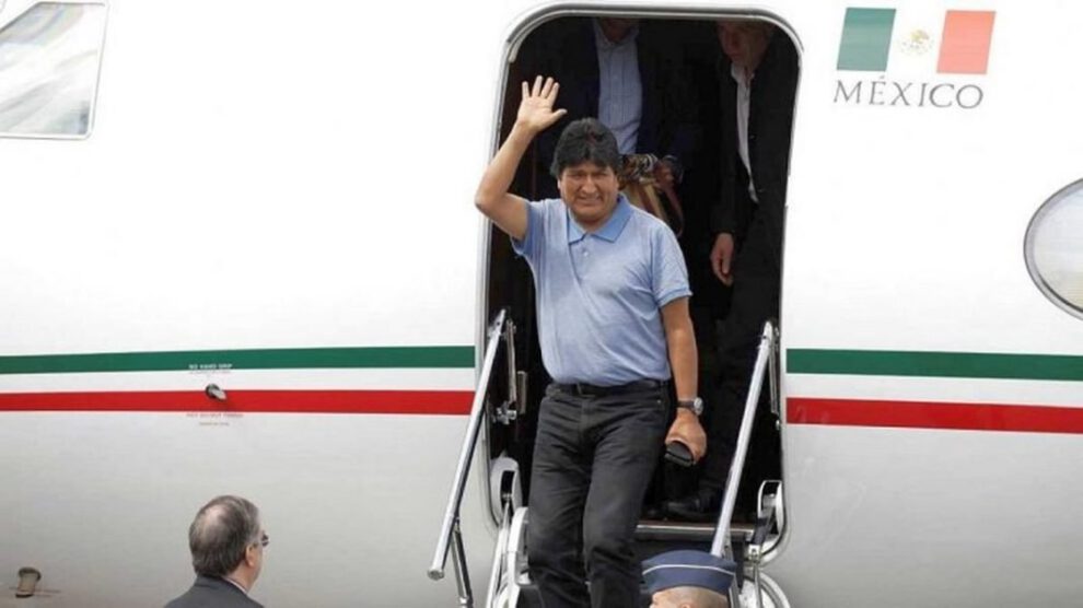 Evo Morales refugiado en Argentina