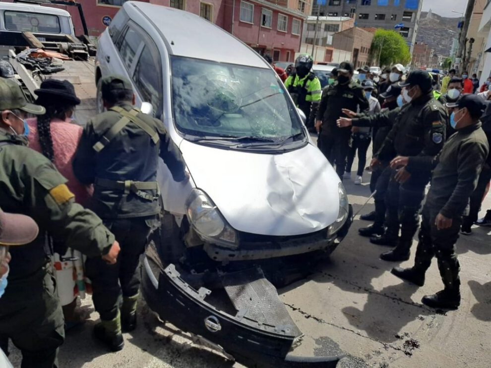 Atropello de peatón que resultó en amputación de pierna