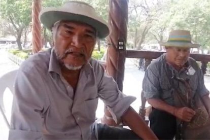 Marcha indígena del Beni liderada por Marcial Fabricano