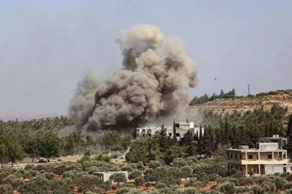 Bombardeo ruso en Siria deja 11 milicianos proturcos muertos