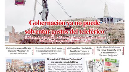 Edición impresa La Patria
