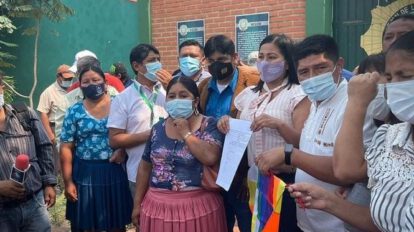 Denuncia contra Camacho presentada por el MAS