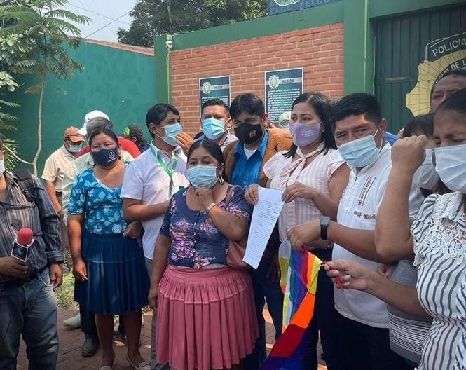 Denuncia contra Camacho presentada por el MAS