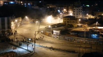 Enfrentamientos entre policías y cocaleros en Villa Fátima