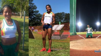 Lilian Mateo medalla de plata en el sudamericano de atletismo