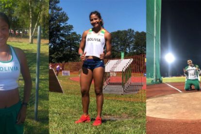 Lilian Mateo medalla de plata en el sudamericano de atletismo