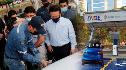 Estaciones de carga eléctrica para autos eléctricos