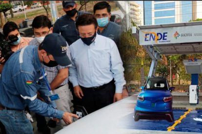 Estaciones de carga eléctrica para autos eléctricos