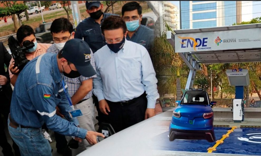 Estaciones de carga eléctrica para autos eléctricos