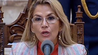 Jeanine Áñez descarta ser candidata en las elecciones del 2020