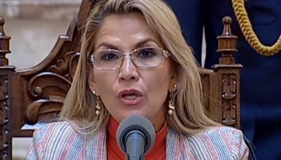 Jeanine Áñez descarta ser candidata en las elecciones del 2020