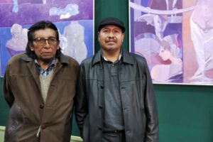 Expo Arte II con Erasmo Zarzuela y Orlando Canaza