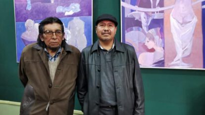 Expo Arte II con Erasmo Zarzuela y Orlando Canaza