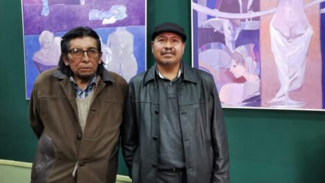 Expo Arte II con Erasmo Zarzuela y Orlando Canaza