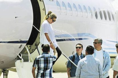 Uso del avión presidencial por Evo Morales y Jeanine Áñez