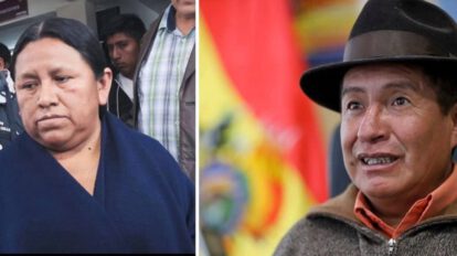 Nemesia Achacollo y Rafael Quispe en el caso del Fondo Indígena