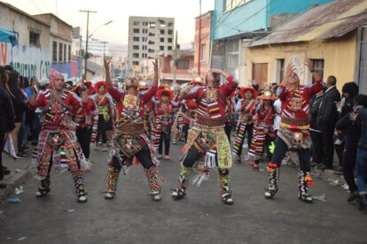 Primer Convite en Oruro con observaciones de Jacinto Quispaya