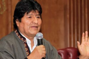 Evo Morales, exmandatario de Bolivia